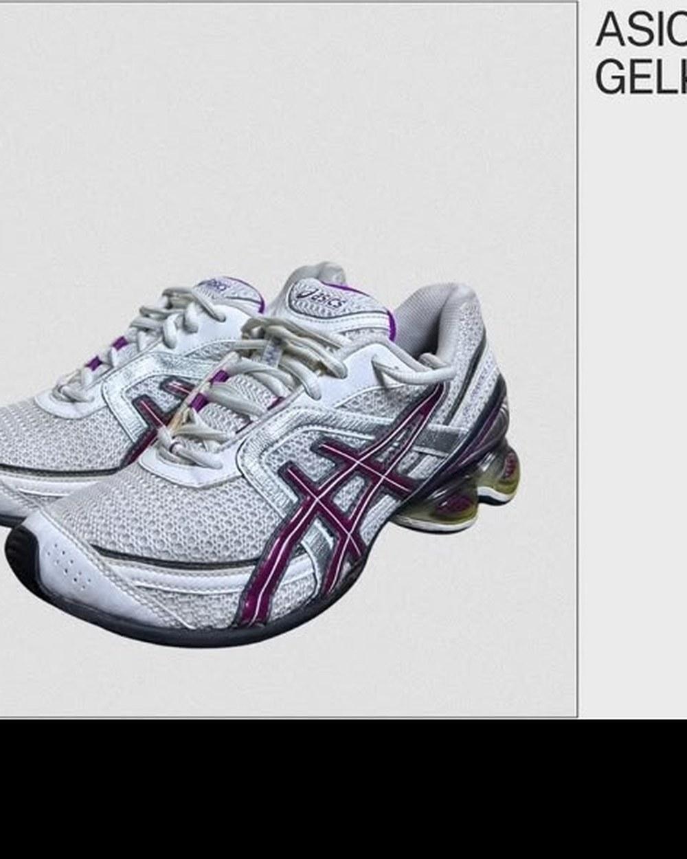 ASICS Gel-Kayano Silver / Plum, EUR 39, condition 10 out of 10