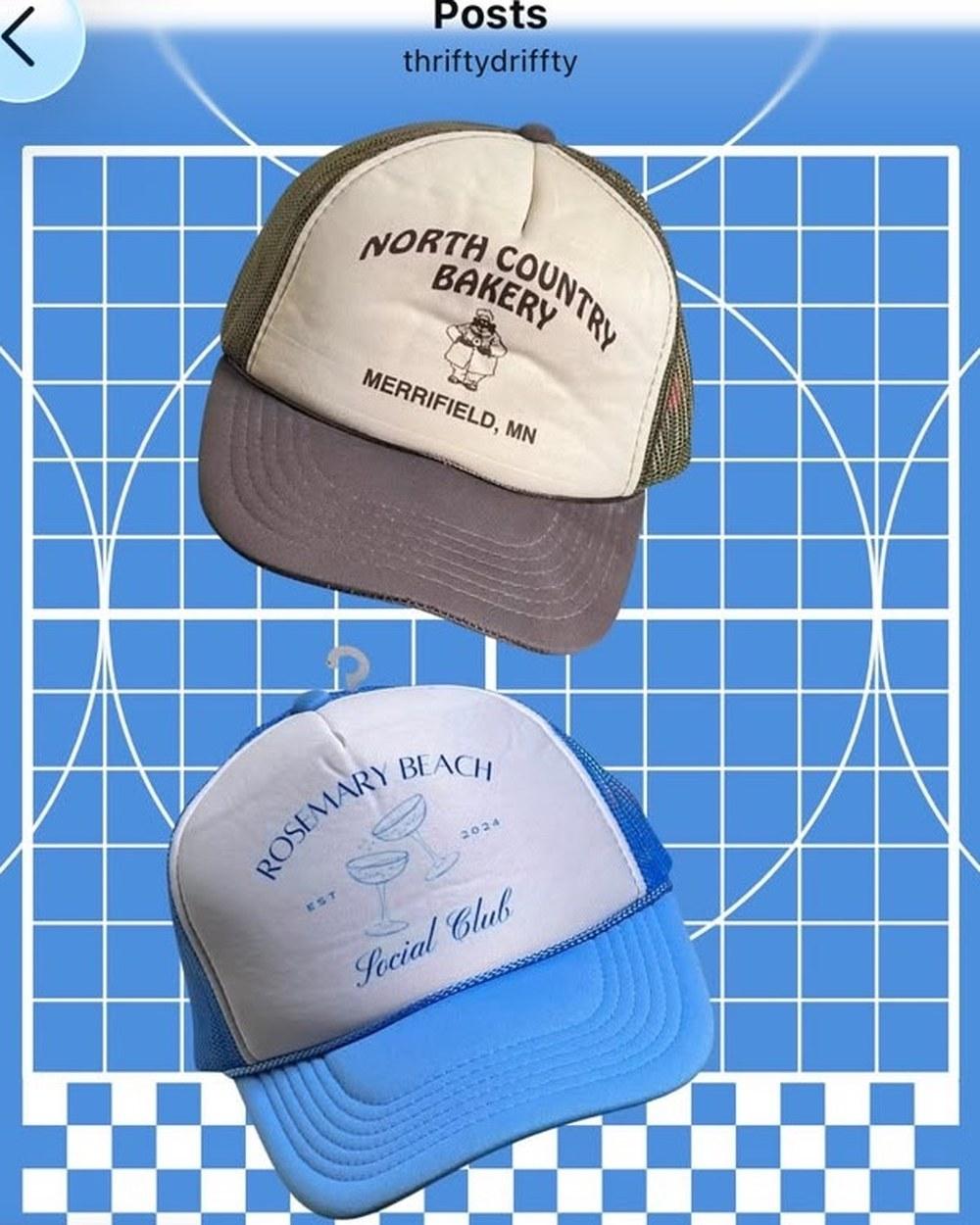 North Country Bakery Trucker Cap Natural / Charcoal / Olive, Adjustable, condition 10 out of 10